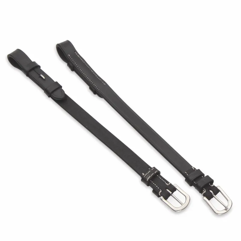 Shires Salisbury Bridle Cheeks in Black